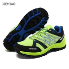 Модная мужская походная обувь JIEMIAO, уличные треккинговые спортивные альпинистские ботинки, летние дышащие сетчатые Нескользящие кроссовки для походов