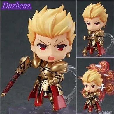 [В наличии] Fate/Stay Night 410 # Gilgamesh Q версии глиняные фигурки аниме набор для гаража |