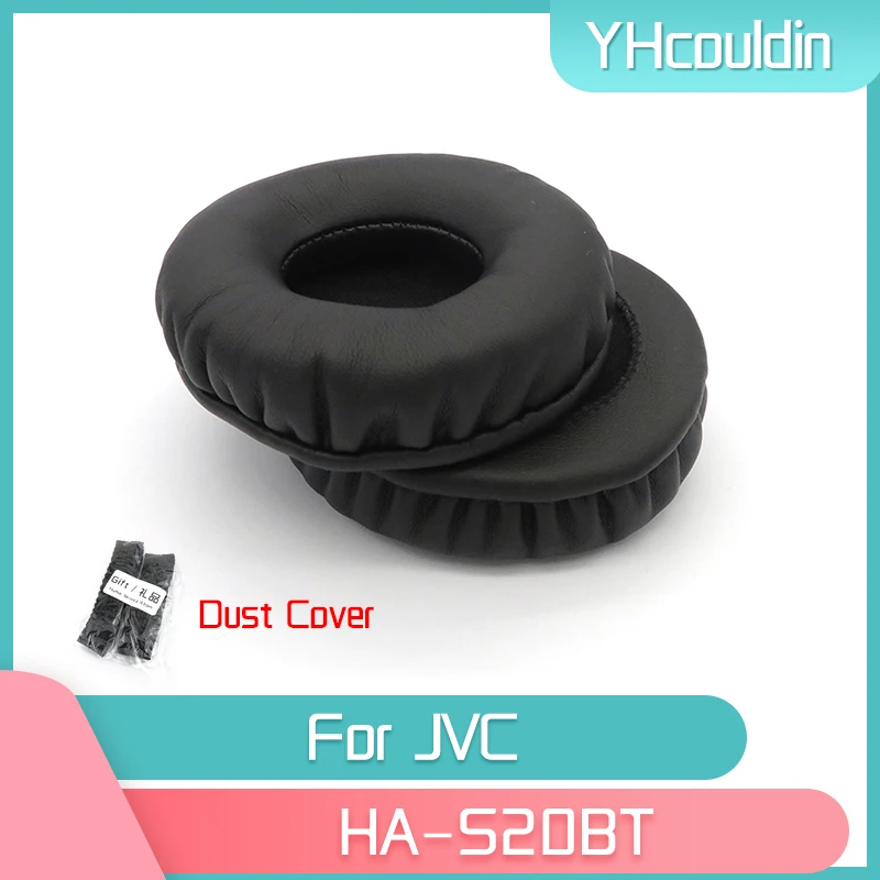 YHcouldin Earpads For JVC HA-S20BT HA S20BT Headphone Accessaries Replacement Wrinkled Leather