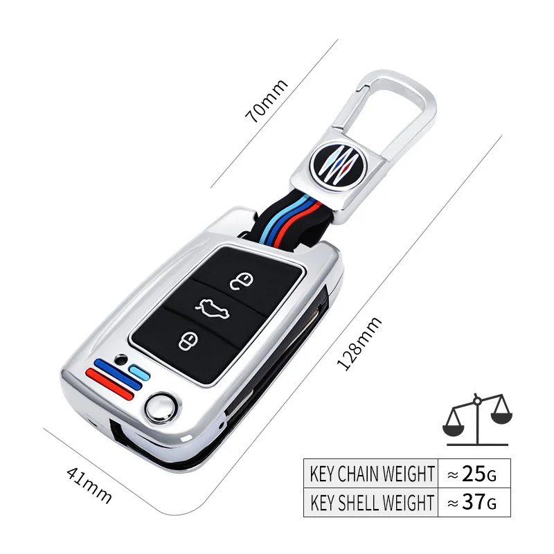 Чехол для автомобильного ключа Volkswagen VW Golf 7 gti mk7 r Touran Skoda Octavia 3 Superb Karoq Kodiaq Seat Leon mk3