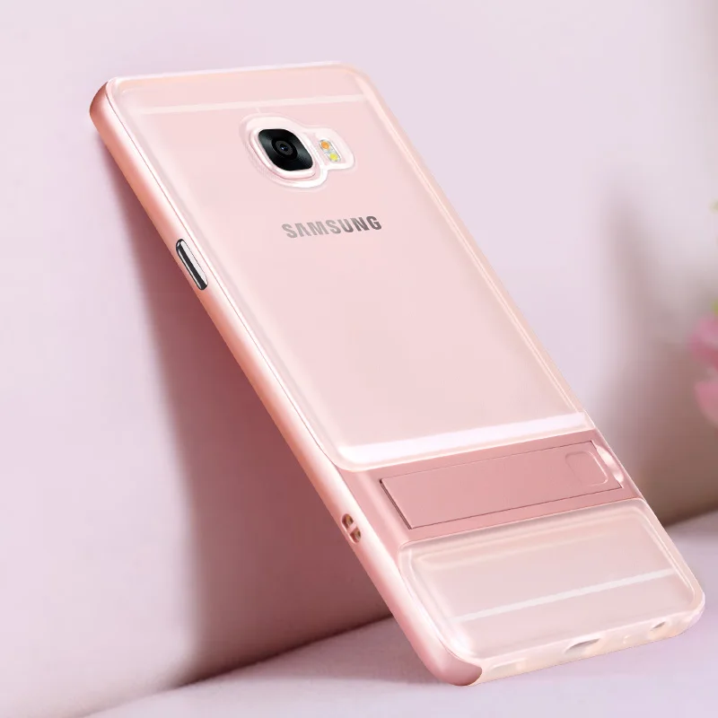 Абсолютно Новый 3D чехол подставка для мобильного телефона samsung Galaxy C5 C5000 TPU