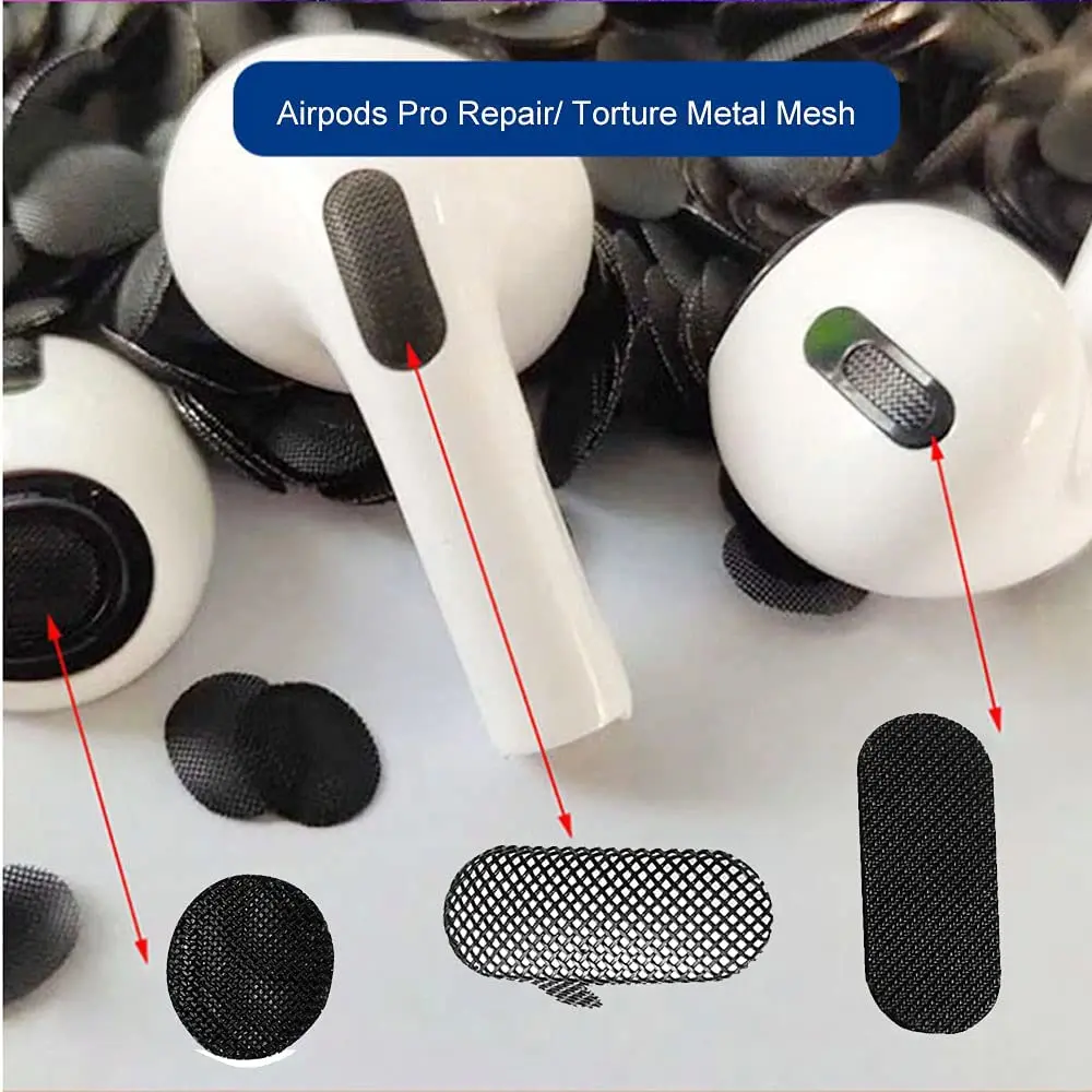 Запасные части Airpods Pro для замены сетка фильтра от пыли защищенный грязи сетчатый