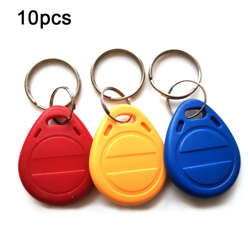 

10Pcs EM4305 125Khz Key Copy Rewritable Writable Rewrite EM ID T5577 keyfobs RFID Tag Ring Card Proximity Token Access Duplicate