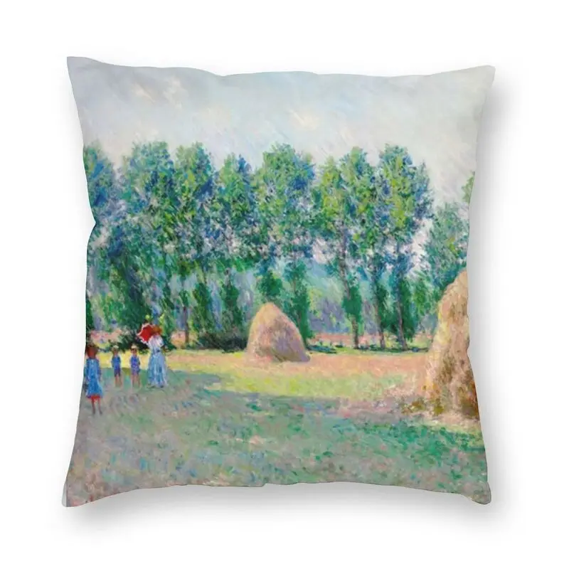 

Чехол для дивана с изображением Клода Моне импрессиониста, домашний декор, квадратная подушка 45x45