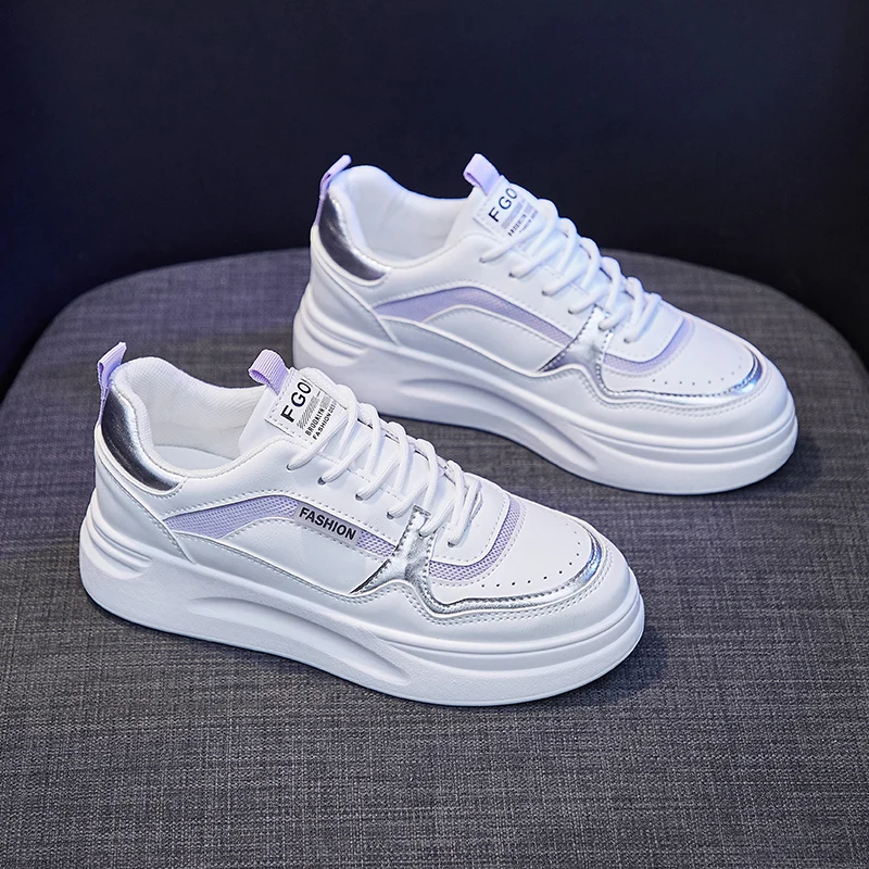 Tenis Feminino 2021 Autumn New Arrival Women Tennis Shoes Ladies Leather Sneaker Female Fitness Sport Outdoor Walking Shoe Mujer