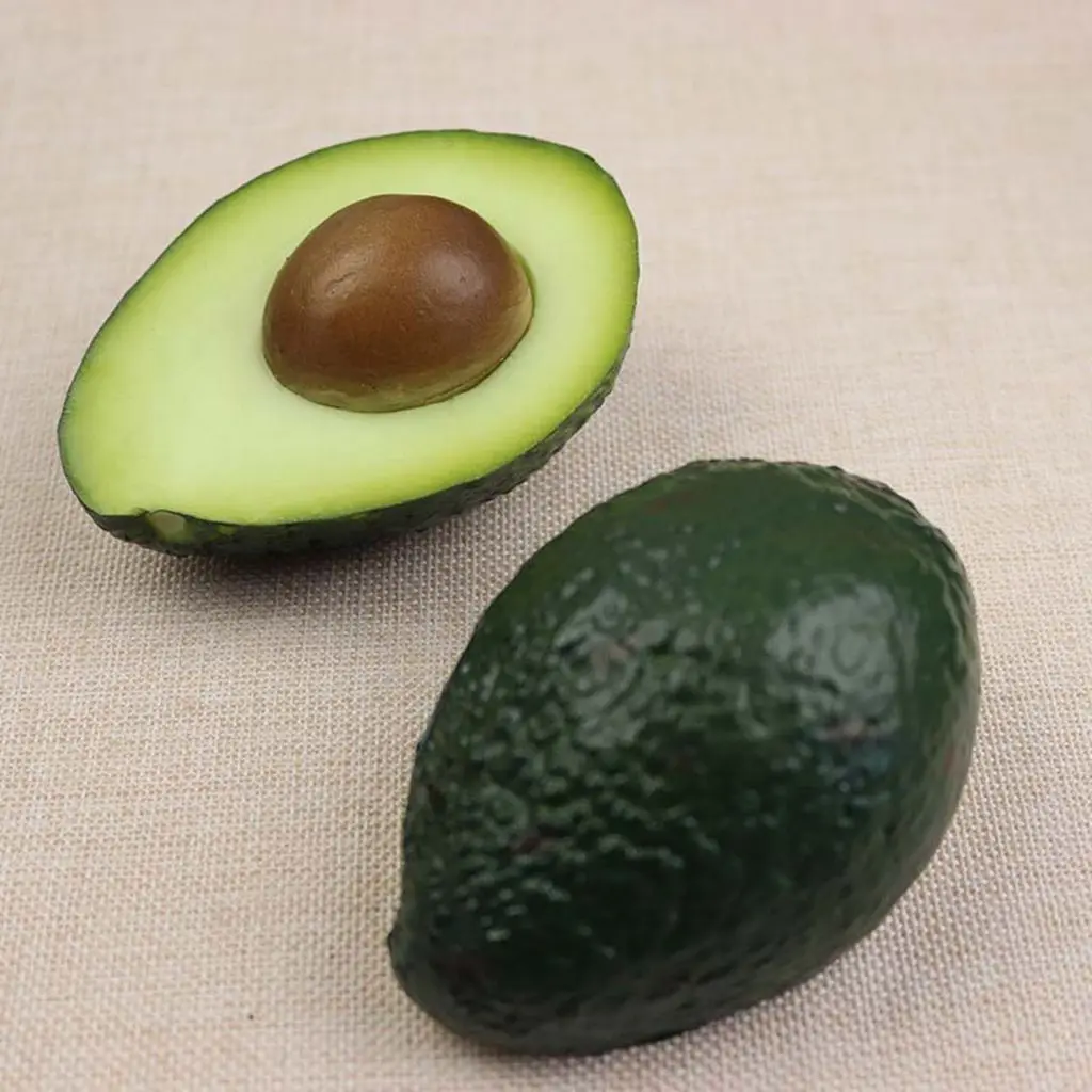 

Artificial Avocado Fake Half Fruit Kindergarten Education Supplies Home Restaurant Party Christmas Photography Decoration