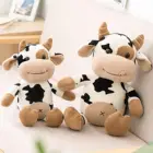 Плюшевая игрушка в виде Милого Животного, коровы из мультфильма, Kawaii, удобная мягкая игрушка для детей, подарок на день рождения, рождественский подарок, подушки