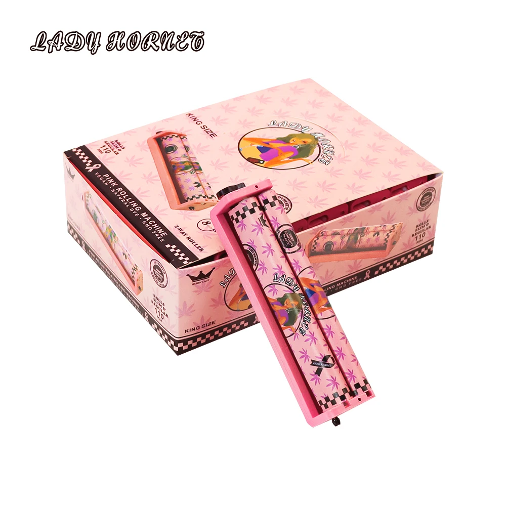 LADY HORNET 78/110mm Rolling Machine Portable Tobacco Roller Cigarette Maker For Hand Smoking Accessories | Дом и сад
