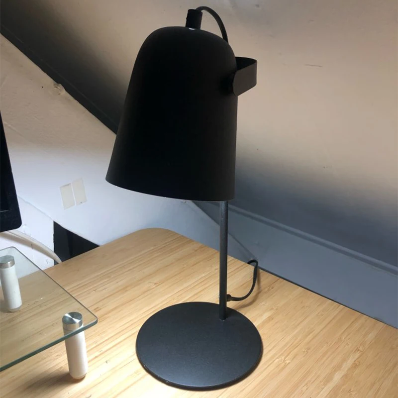 

Modern art deco painted Nordic style creative desk Lamps E27 LED 220V Table Lamp for Office Reading bedside home bedroom study