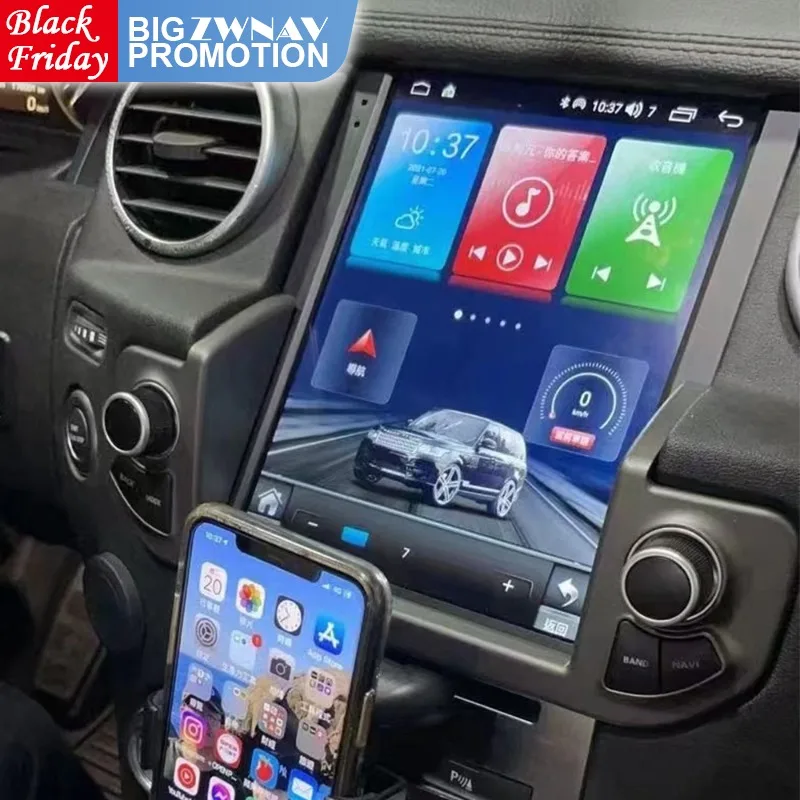 

Tesla Screen Android 11 Multimedia Radio Receiver For Land Rover Discovery 4 2009-2016 Car GPS Auto Audio Stereo Video Head Unit