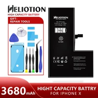 heliotion battery for iphone x battery 3680mah high capacity replacement battery for iphone with repaire kit tools
