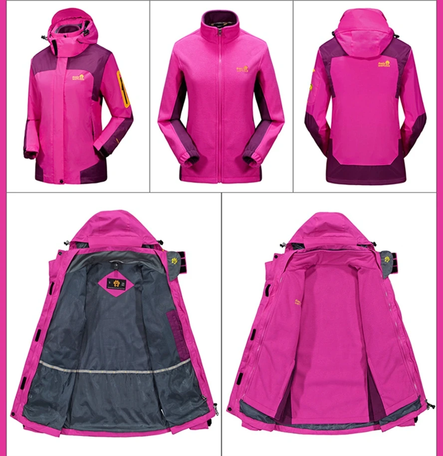 Женский водонепроницаемый ветрозащитный костюм для скалолазания