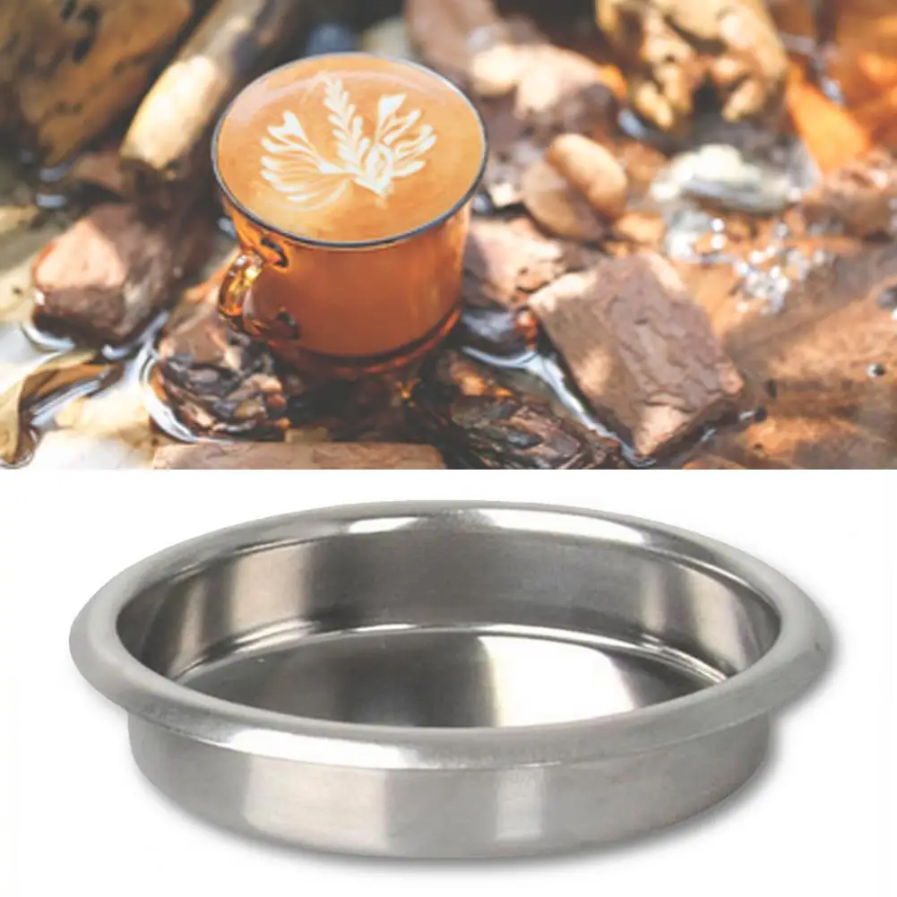 

51MM Blind Filter Basket Convenient Easy to Use Stainless Steel Heat-resistant Blind Portafilter Tool for Delongh EC680/EC685