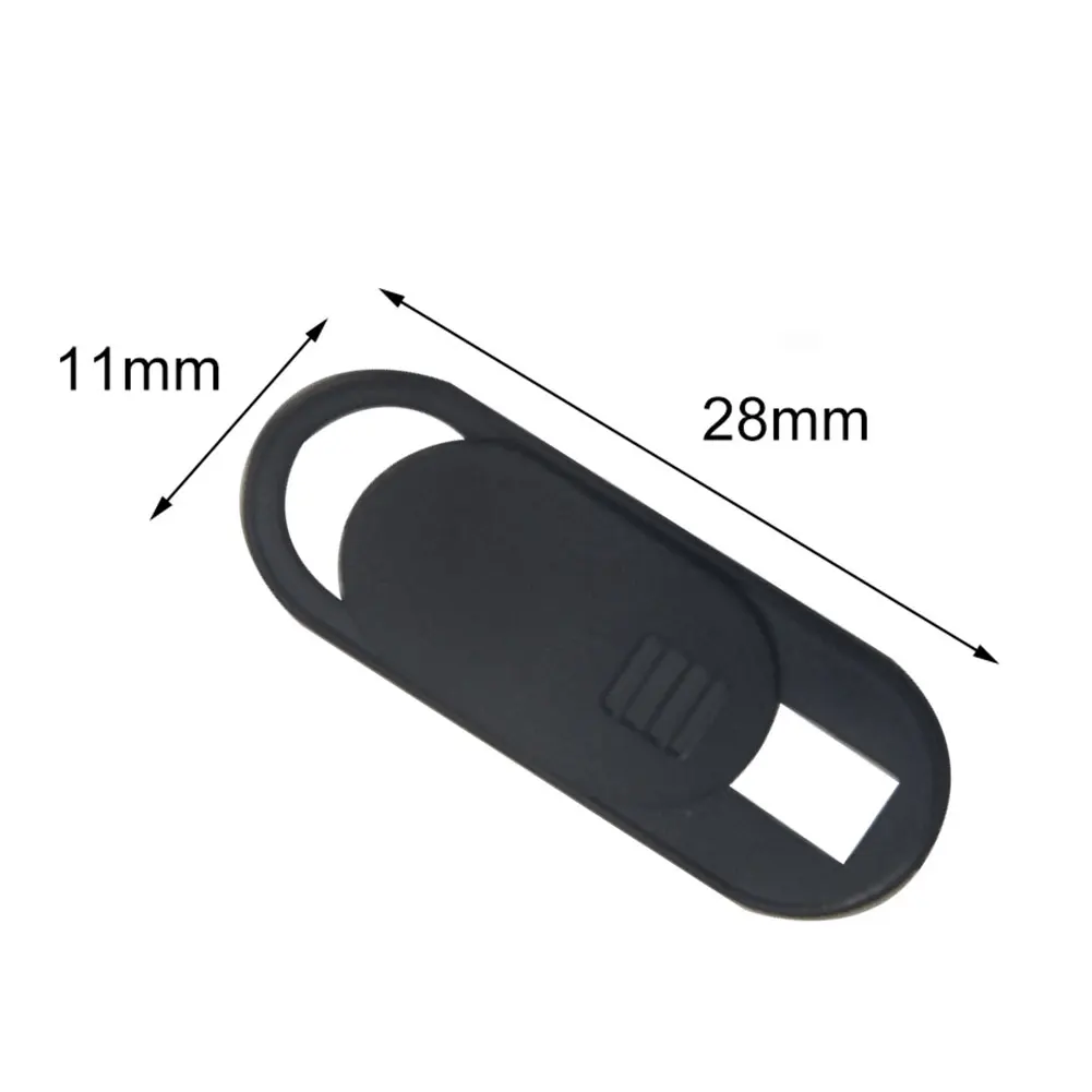 Car Camera Tools Black Shield Webcam Cover Small Durable Sticker Accessories Thin Security Privacy Protection For Tesla Model 3