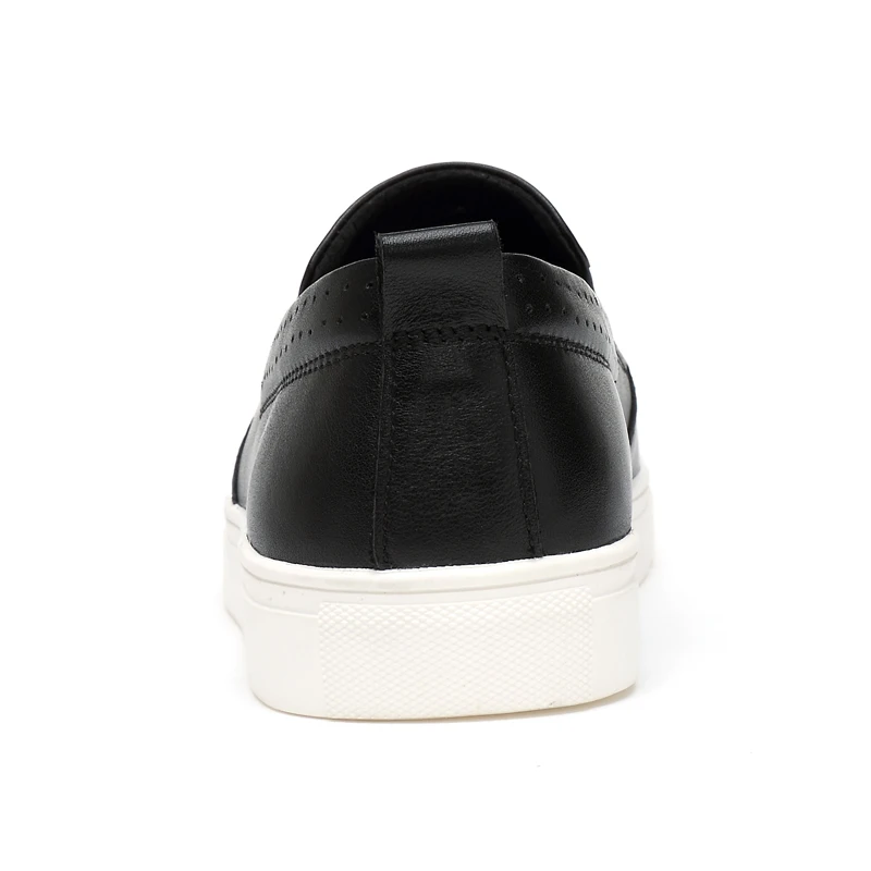 Мужские кожаные туфли CLAXNEO повседневные лоферы из натуральной кожи для прогулок