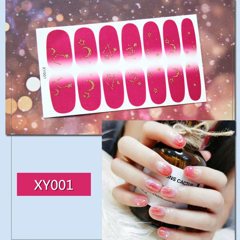 Лучшие наклейки для нейл-арта DIY декоративные Звезда Луна маникюрные аксессуары