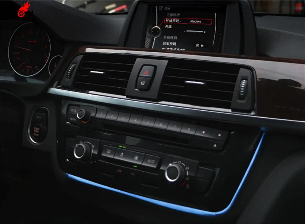 Двухцветный СВЕТОДИОДНЫЙ переменный/радиопередатчик с подсветкой для BMW 3 4 GT