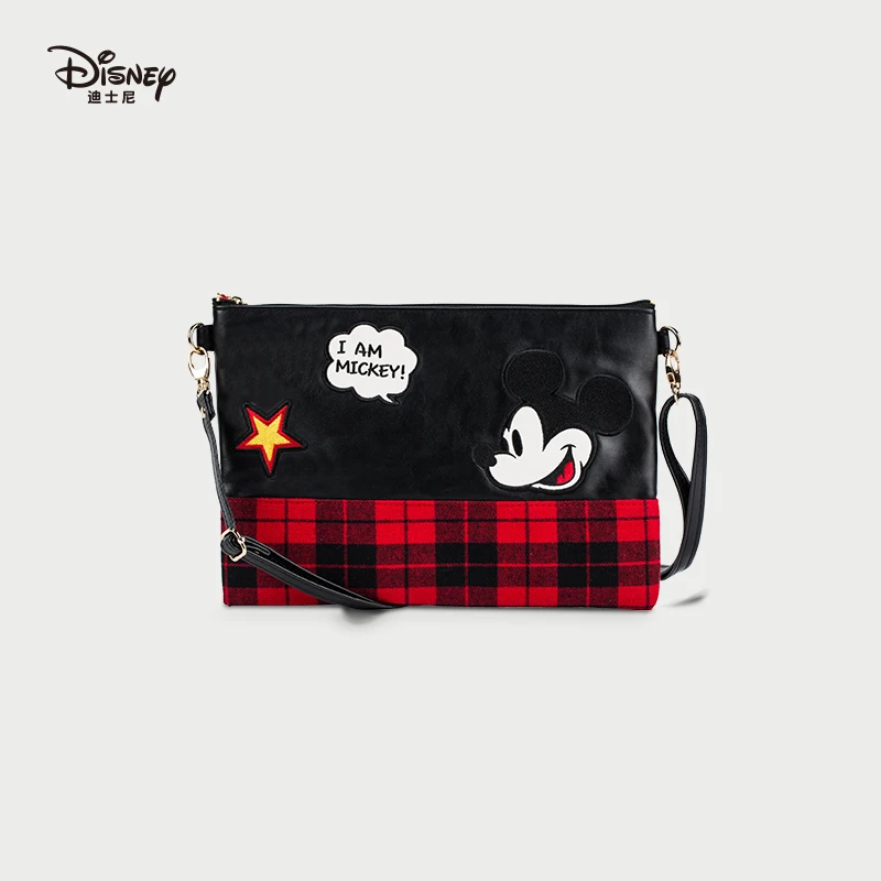 

Сумка Disney с изображением Микки Мауса, 2020, модная сумка на молнии, из искусственной кожи, высокое качество, водонепроницаемая женская сумка ч...