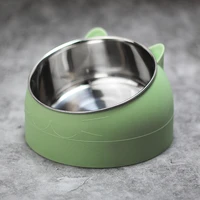 dogs feeders cat feeding bowl pet supplies cat bowls with raised stand for cats bowl pet food and water bowls