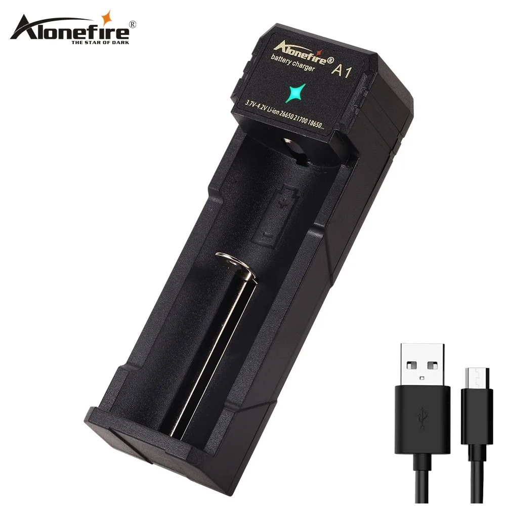 Зарядное устройство Alonefire A1 умное зарядное USB 18650 26650 18350 32650 21700 26700 26500 для литий