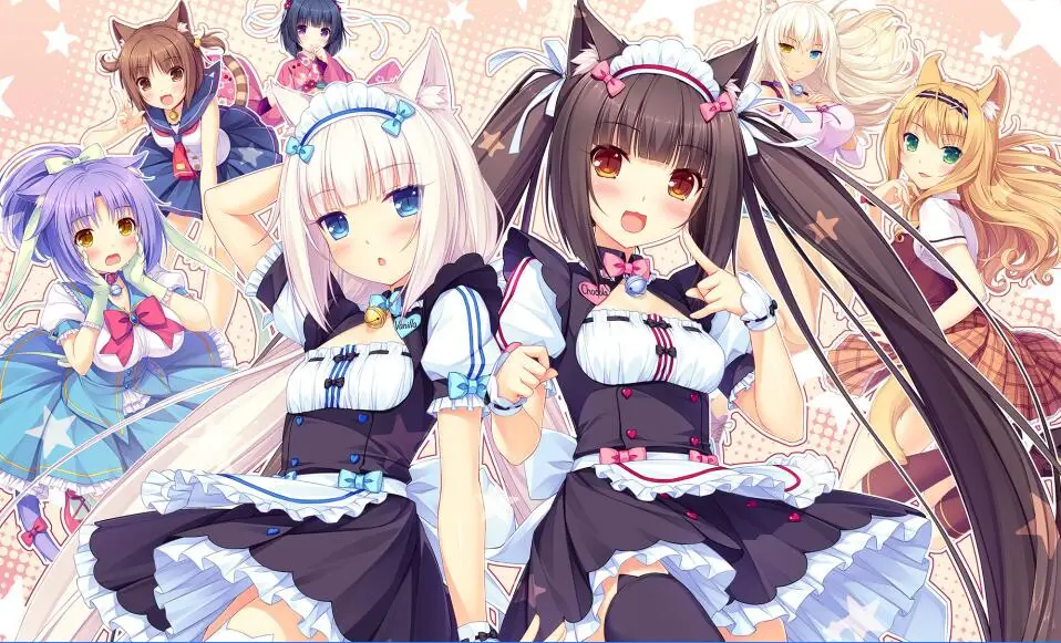 Nekopara Chocola Doormat Rug Carpet Floor Bedroom Living Room Outdoor Party Non-slip Mat Cartoon Gift Anime | Дом и сад