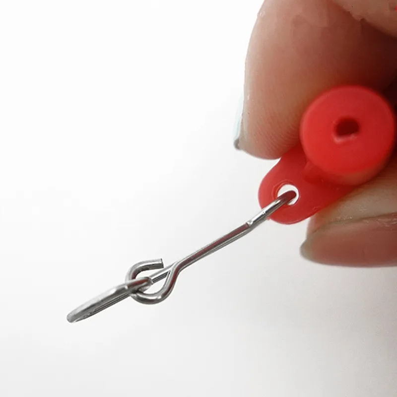 5 шт. рыболовная леска Sinker Slider высокопрочные защелки Interlock Zip Slide Terminal Swivel Voor | Спорт