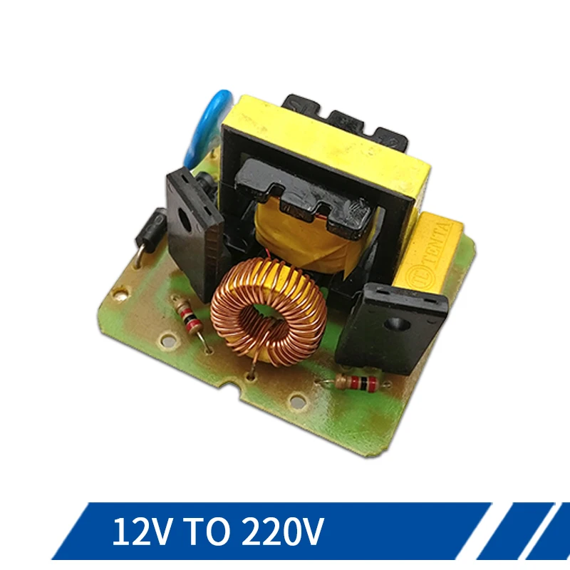 12V постоянного тока до 220 В Step UP Мощность модуль 35 Вт DC-AC Boost инвертор двухканальный