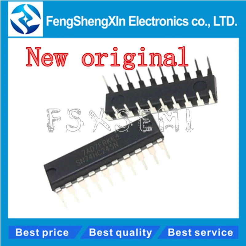 

100pcs/lot New original 74HC245N SN74HC245N 74HC245 SN74HC245 DIP-20 OCTAL BUS TRANSCEIVERS WITH 3-STATE OUTPUTS