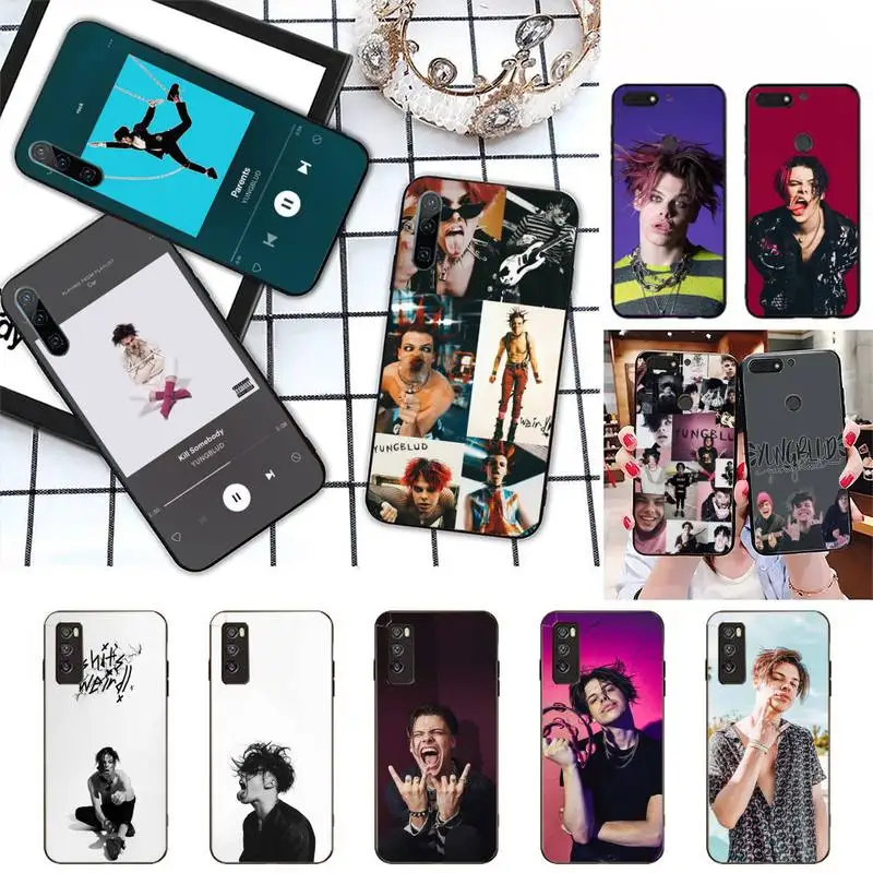 

Yungblud Ultra Thin Luxury Phone Case For Huawei Honor 10i 20i 8 Pro 9 10 20 Lite 30 Pro Fundas Capa Back cover