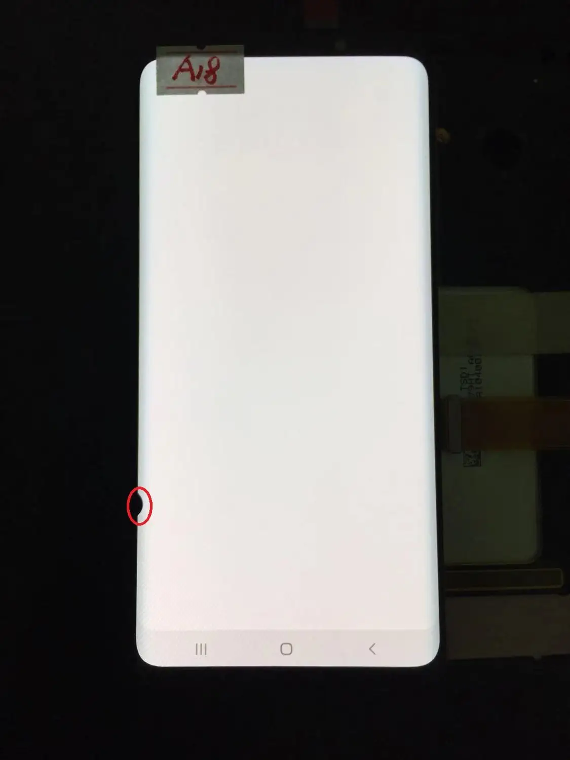 NO.A18 AMOLED Замена для SAMSUNG Galaxy S9 PLUS ЖК сенсорный экран дигитайзер без рамки G965 дисплей - Цвет: NO.A18