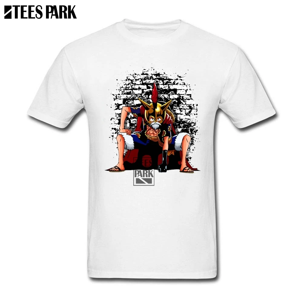 Футболки с принтом Обезьяна д Луффи одна деталь Наруто отбеливатель Самурайские