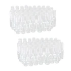 100 шт.упаковка, прозрачные пластиковые бутылки-распылители из микрофибры