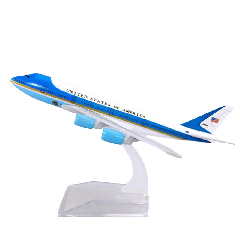 1:400 масштаб самолет 747 B747-300 авиационные модели Air Force One авиалайнер Дисплей