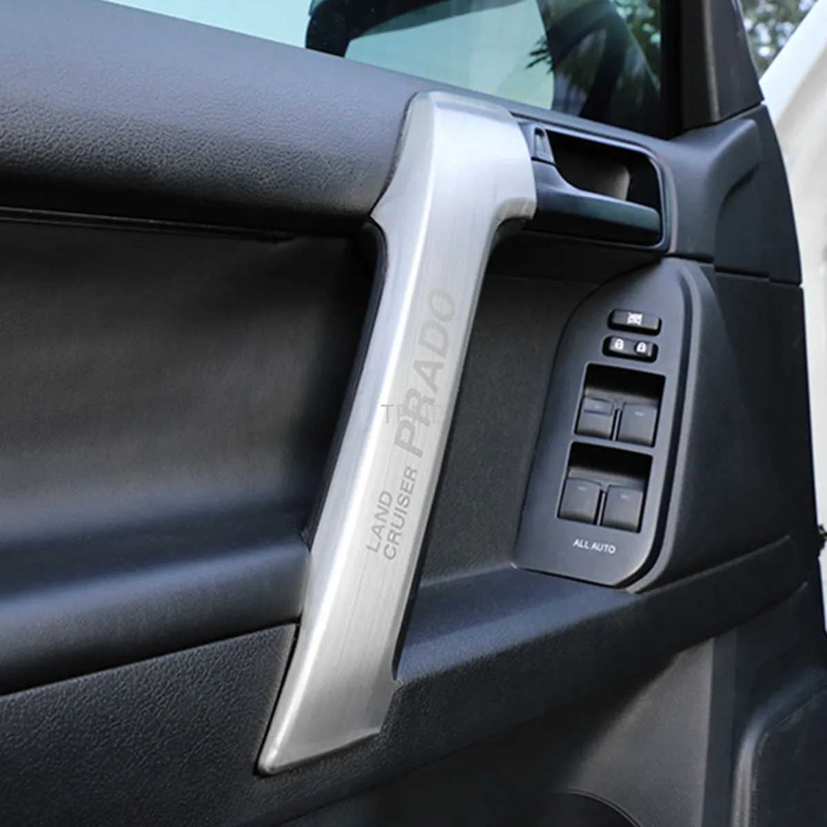 2 шт./компл. Нержавеющая сталь дверная ручка Накладка для Toyota Land Cruiser Prado 150 2010 2011 2012