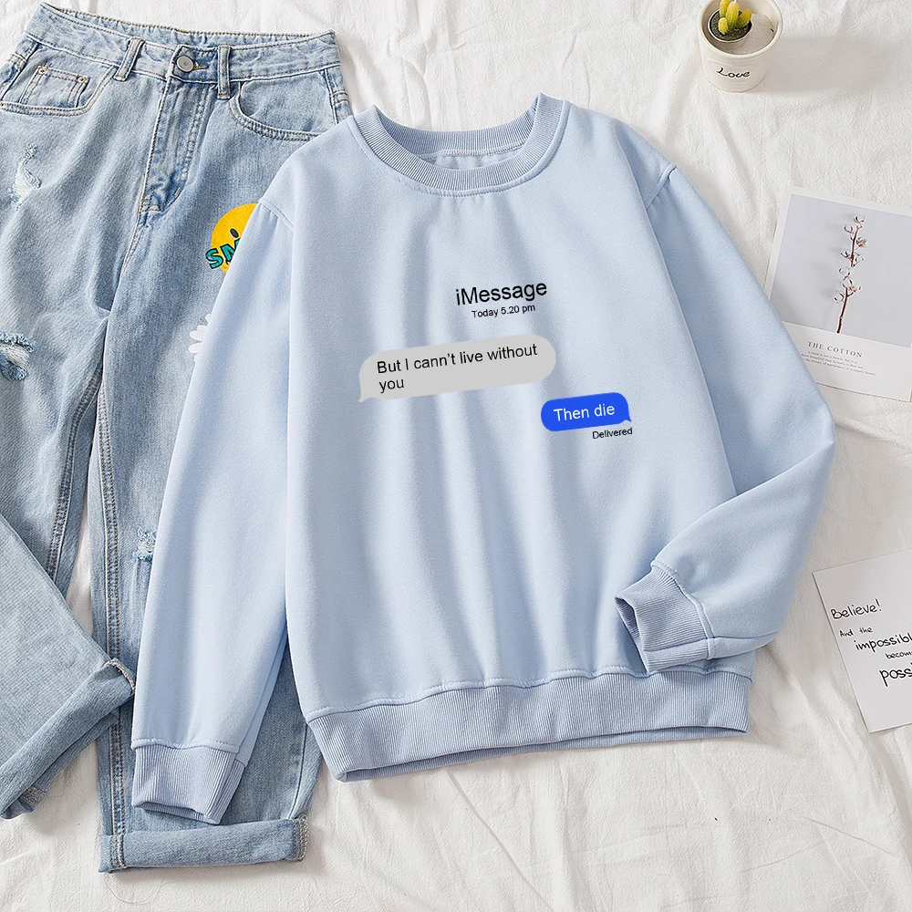 Женские хлопковые свитшоты оверсайз с длинным рукавом женская одежда капюшоном