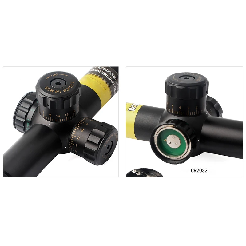 Охотничий прицел BSA OPTICS 4-16x44 AOE Регулируемый тактический оптический зеленый
