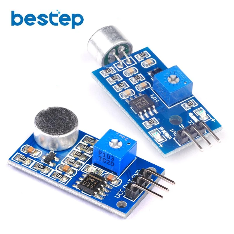 3pin модуль датчика обнаружения звука голоса умный робот Вертолет Самолет Boart