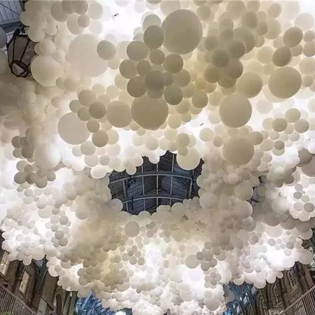 

100Pcs/lot Latex Balloons 5/10/12 inch White Ballon Wedding Decorations Theme Birthday Party Supplies