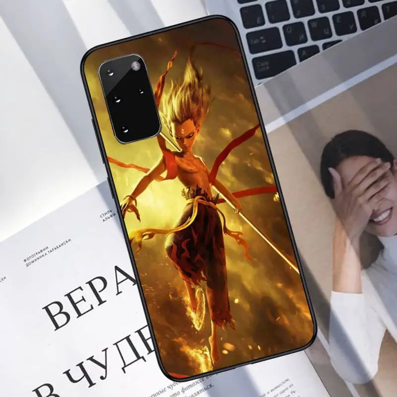 

anime nezha chinese Phone Case For Samsung galaxy S 7 8 9 10 20 edge A 6 10 20 30 50 51 70 note 10 plus