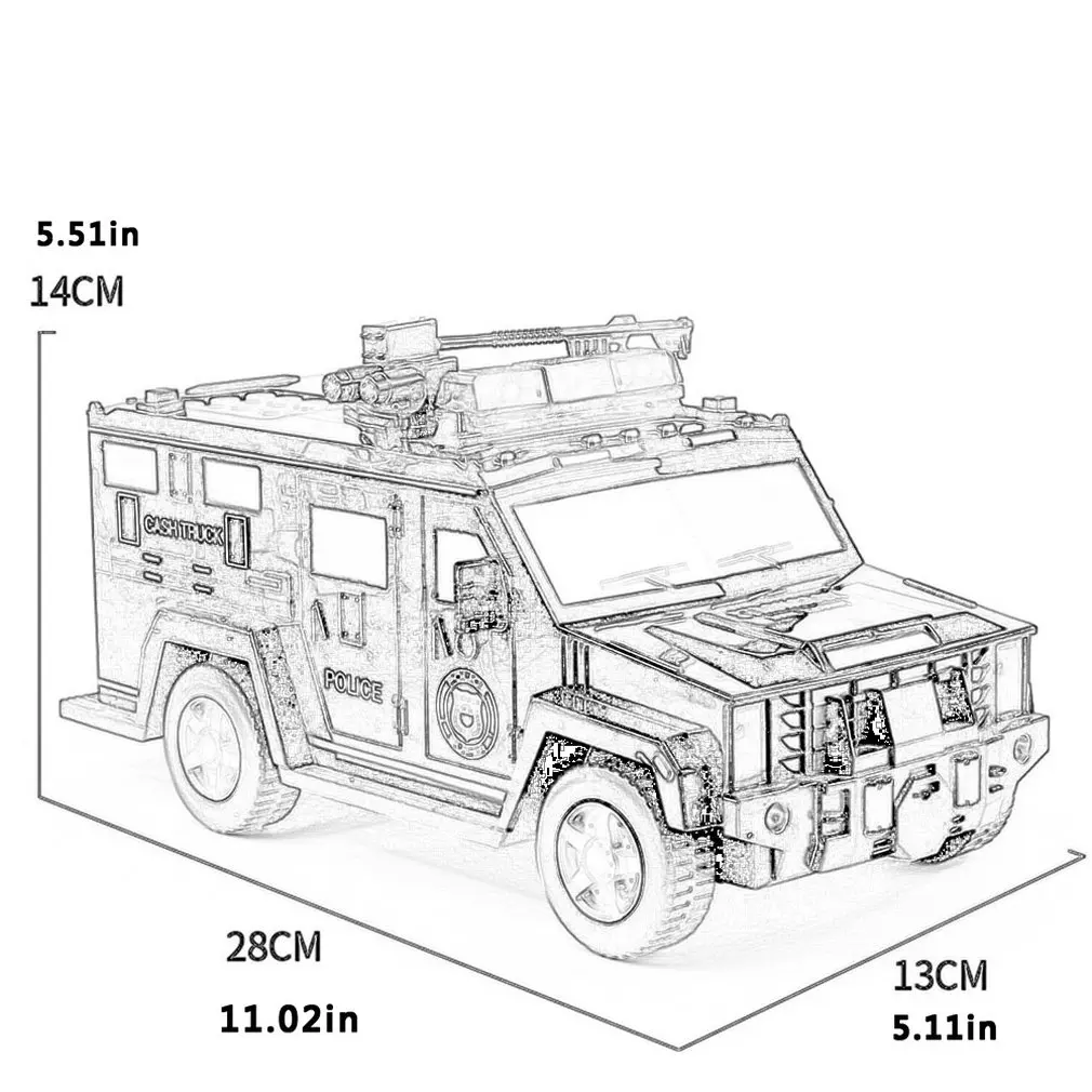 

Piggy Bank Toys Smart Music Password Banknote Car Coin Bank Figure Toy Saving Money Box Kids Pretend Play Toy Christmas Gift