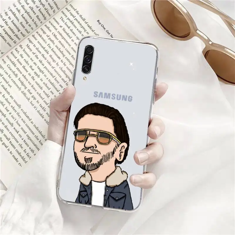 

PNL QLF Phone Case Transparent For Samsung Galaxy A71 A21s S8 S9 S10 plus note 20 ultra