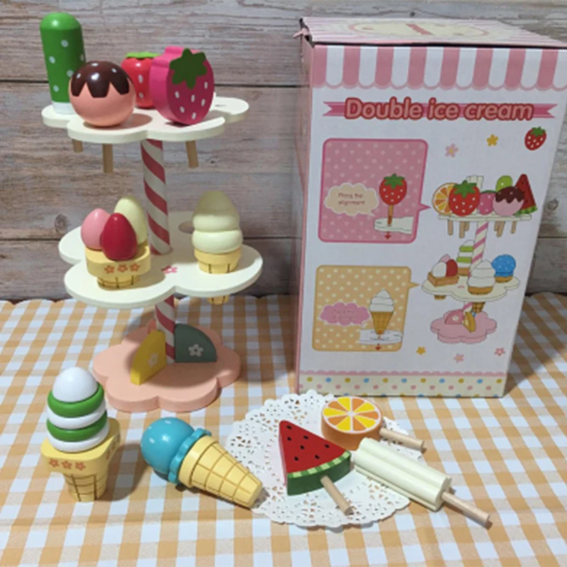торт игрушка еда для кукол детская кухня Детские игрушки Моделирование