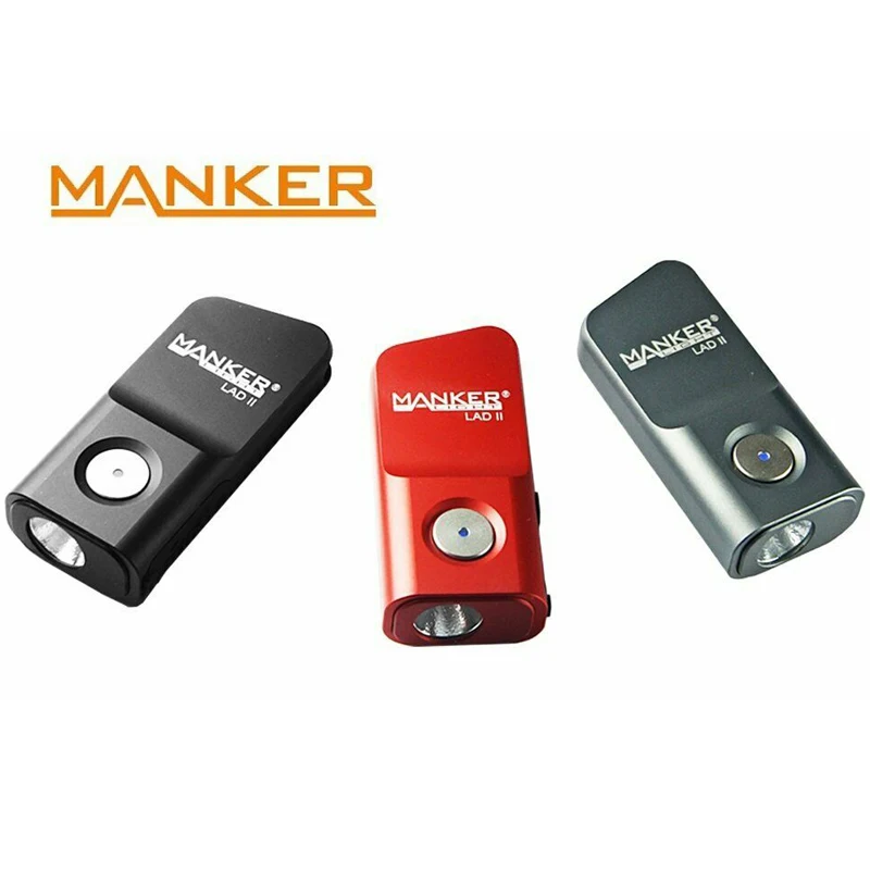 MANKER LAD II 300 Люмен USB Перезаряжаемый брелок фонарик CREE XPG3/High CRI Nichia 219C СВЕТОДИОДНЫЙ