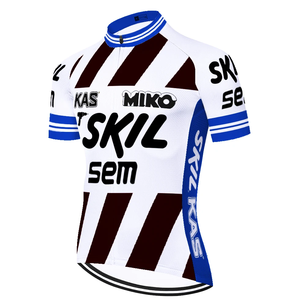 KAS Майо в стиле ретро Дышащие летние быстросохнущие дышащие короткий рукав