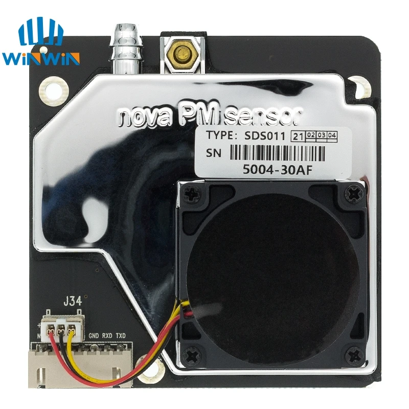 10pcs Nova PM sensor SDS011 High precision laser pm2.5 air quality detection Super dust sensors digital output | Электронные