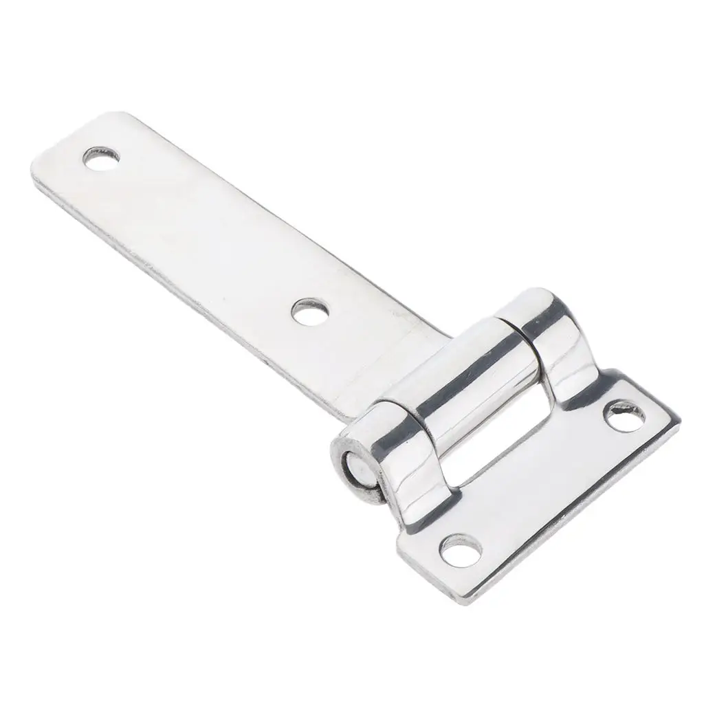 

Universal Stainless Steel Strap T Hinge Cabinet Shed Door Gate Tee Hinge