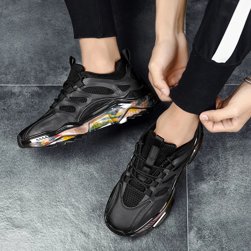 

High Quality Men Casual Shoes 2021 Summer New Fashion Trendy Outdoor Shoes Wear-resistant Lightweight Shoes Soft Bottom Non-slip