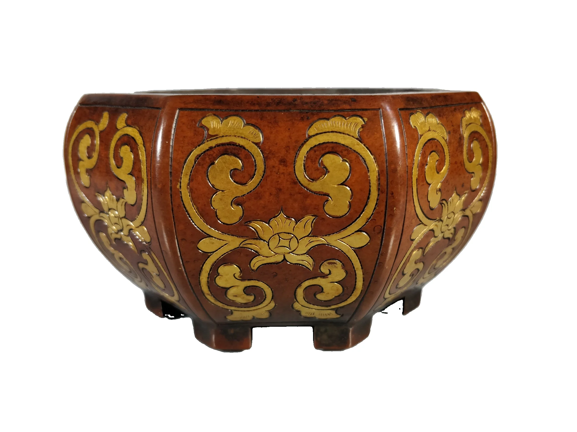 

Позолоченная бронзовая полузолотая печь Laojunlu, имитация античной бронзы, коллекция шедевров в традиционном китайском стиле