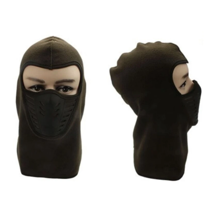 Неопреновая флисовая ветрозащитная Лыжная маска зимняя мотоциклетная горлышко