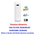 Портативная MiFi 4 аппарат не привязан к оператору сотовой связи Wi-Fi маршрутизатор 150 Мбитс беспроводной WIFI маршрутизатор USB модем со слотом для SIM карты для iPhone iPad портативных ПК
